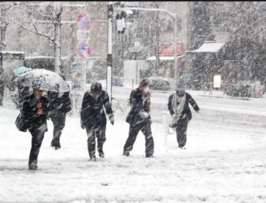 Β. Αιγαίο: Πολικό ψύχος και χιόνια σε Σάμο, Μυτιλήνη, Χίο